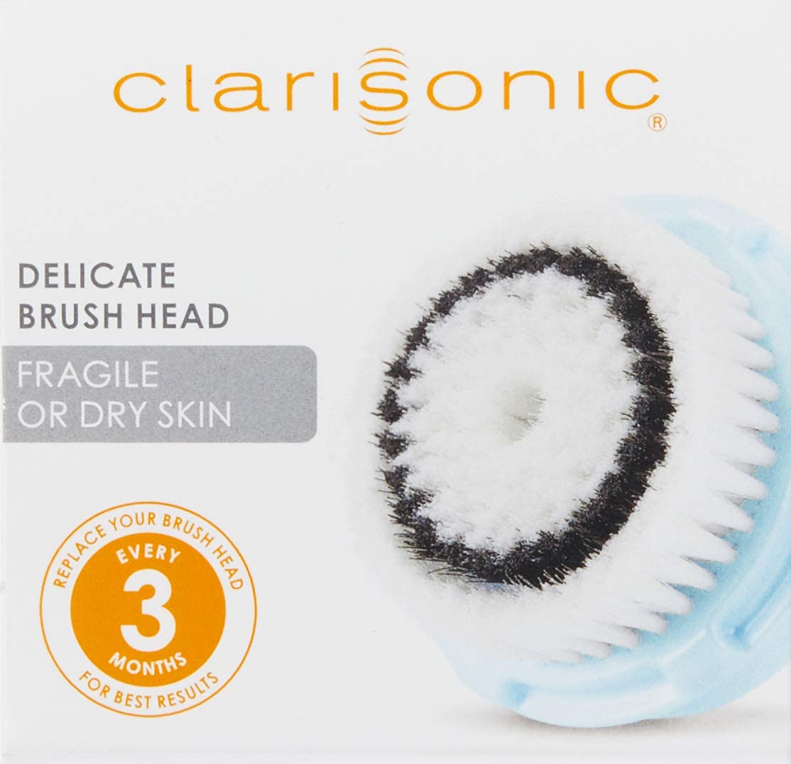 Delicate Facial Cleansing Brush Head Replacement, 1 Count