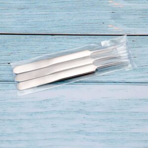 3 Pcs Stainless Steel Blackhead Splinter Remover Tweezers Blackhead Removal Needle Pointed Tweezers Ingrown Hair Tweezers