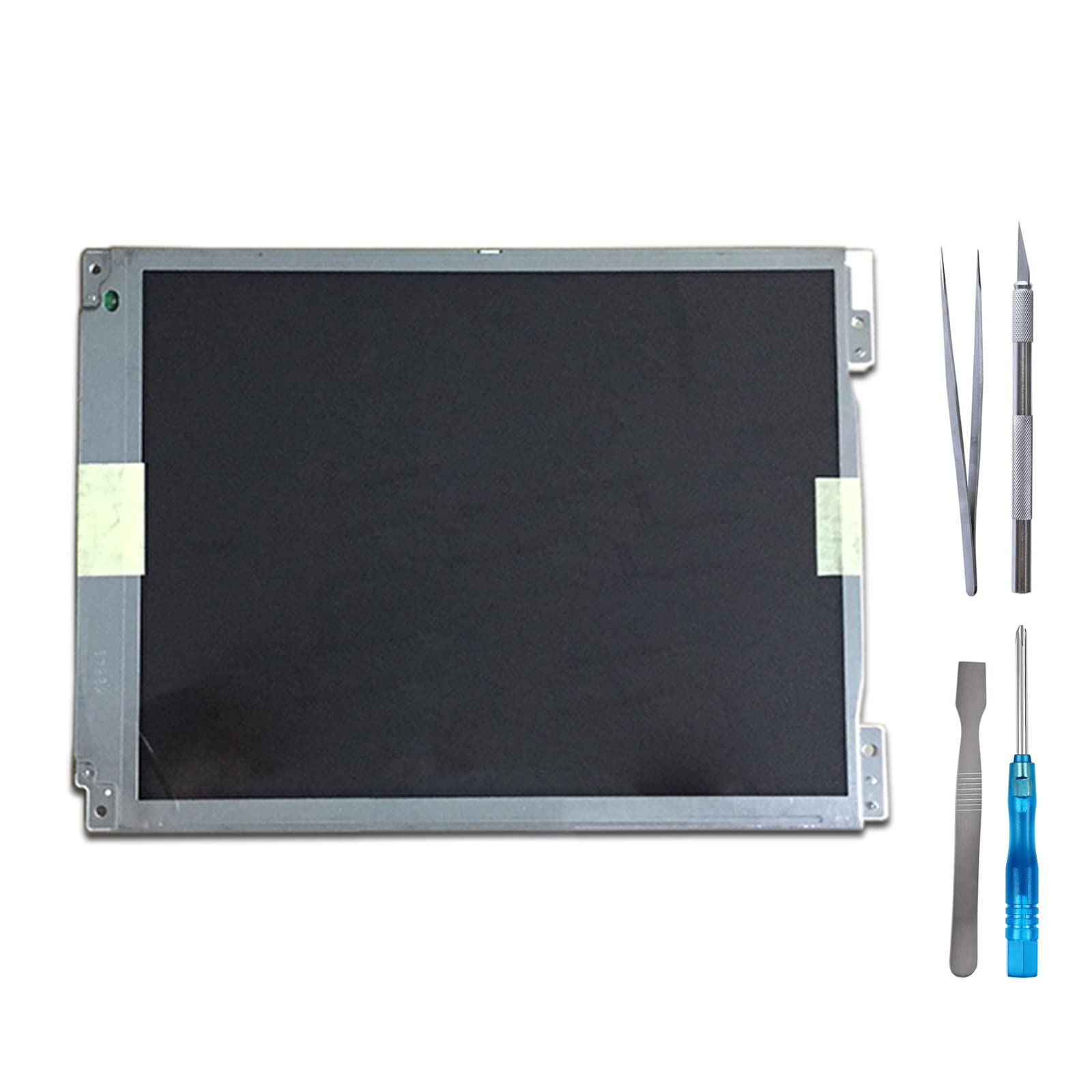 JayTong LCD Display for Sharp LQ10D368 10.4 inch 640×480 LCD Screen Module Replacement with Tools