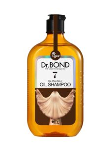 ezn dr.bond oil shampoo vegan/classic clean/for damage hair type&textures/repair - moisturize - grow healthy hair / free of sulfates, 6 kinds of parabens, silicones, 370g