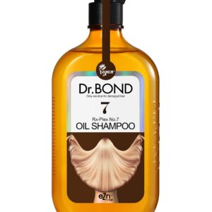 eZn Dr.Bond Oil Shampoo vegan/classic clean/For Damage Hair Type&Textures/Repair - Moisturize - Grow Healthy Hair / Free Of Sulfates, 6 kinds of Parabens, Silicones, 370g