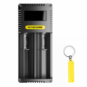 nitecore ci2 intelligent usb-c qc/pd quick battery charger dual-slot for li-ion/ni-mh/ni-cd/imr 14500 16340 18350 18650 20700 21700 aa aaa with nitecore tag