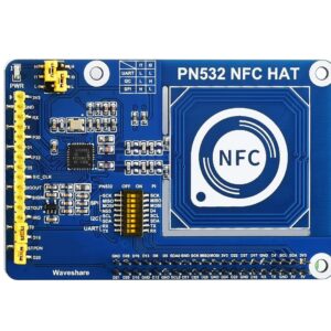 Waveshare PN532 NFC HAT Compatible with Raspberry Pi with I2C / SPI/UART Interface Comes with Online User Manual