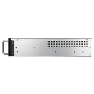 SilverStone Technology RM23-502-MINI 2U Dual 5.25'' Drive Bay Micro-ATX rackmount Server Chassis, SST-RM23-502-MINI