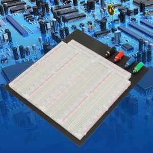 Bread Board, 3220 Tie Points Breadboard Solderless Breadboard Reusable Circuit Testing Board for Electronics Testig DIY Item