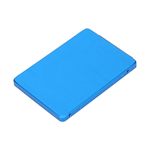 EATC SSD Enclosure, 6Gbps Lightweight Aluminum Computer SSD Hard Drive Adapter for Hard Drive Blue