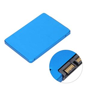 EATC SSD Enclosure, 6Gbps Lightweight Aluminum Computer SSD Hard Drive Adapter for Hard Drive Blue