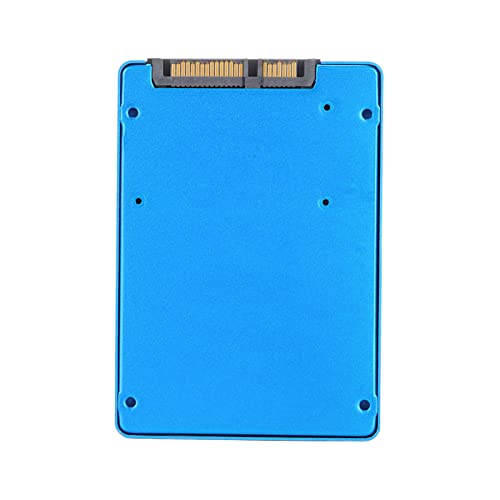 EATC SSD Enclosure, 6Gbps Lightweight Aluminum Computer SSD Hard Drive Adapter for Hard Drive Blue