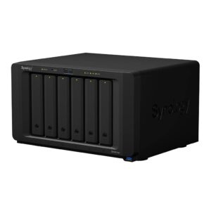 Synology DiskStation DS1621xs+ NAS Server with Xeon 2.2GHz CPU, 32GB Memory, 60TB HDD Storage, 1TB M.2 NVMe SSD, 1 x 10GbE LAN Port, DSM Operating System