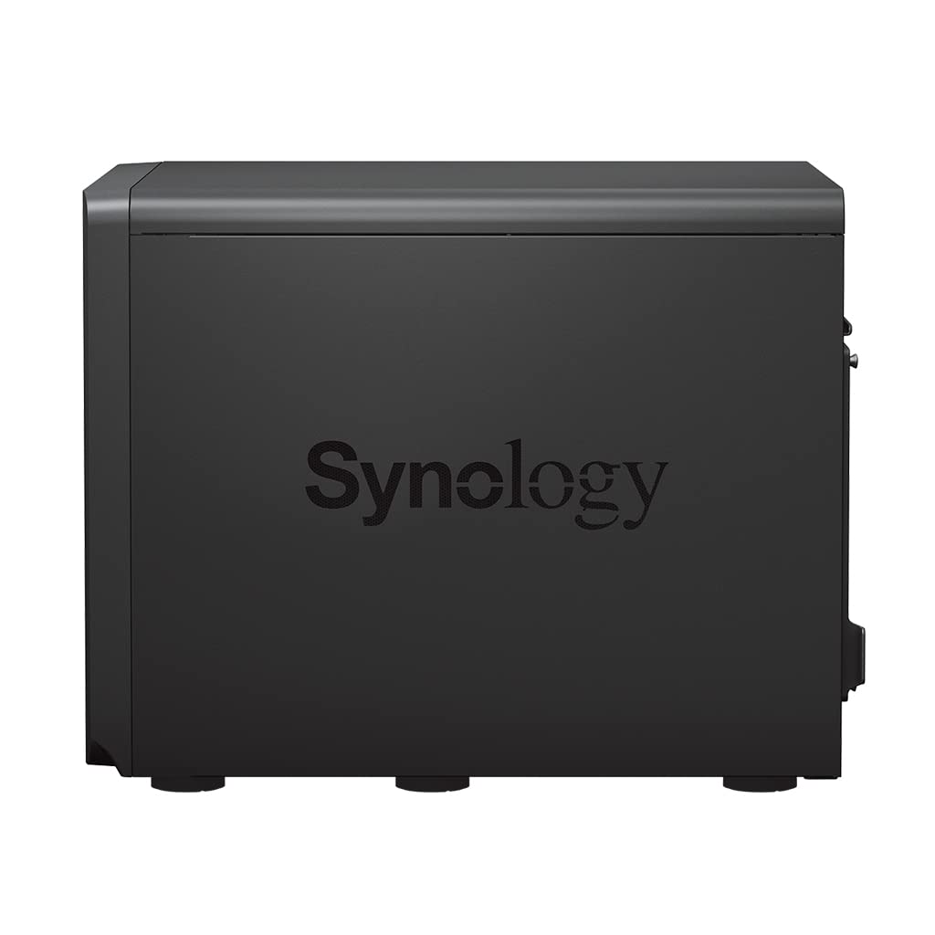 Synology DiskStation DS2422+ NAS Server with Ryzen 2.2GHz CPU, 32GB Memory, 48TB SSD Storage, 4 x 1GbE LAN Port, DSM Operating System