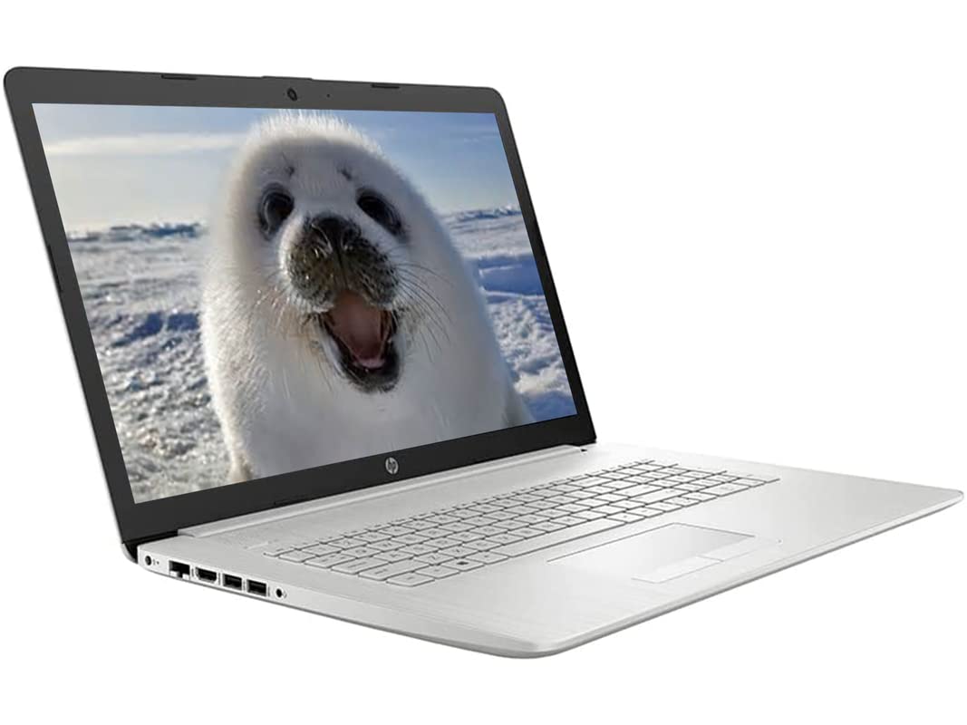 HP 2022 17.3" FHD IPS Laptop, 11th Gen Intel Core i5-1135G7(Beats i7-1065G7), 16GB RAM, 512GB PCIe SSD, Backlit Keyboard, Intel Iris Xe Graphics, HD Webcam, Windows 11 Pro, Silver, 32GB USB Card