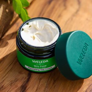 Weleda Skin Food Face Care Nourishing Day Cream, 1.3 Fluid Ounce, Plant Rich Moisturizer with Olive Leaf Extract, Squalane and Chamomile