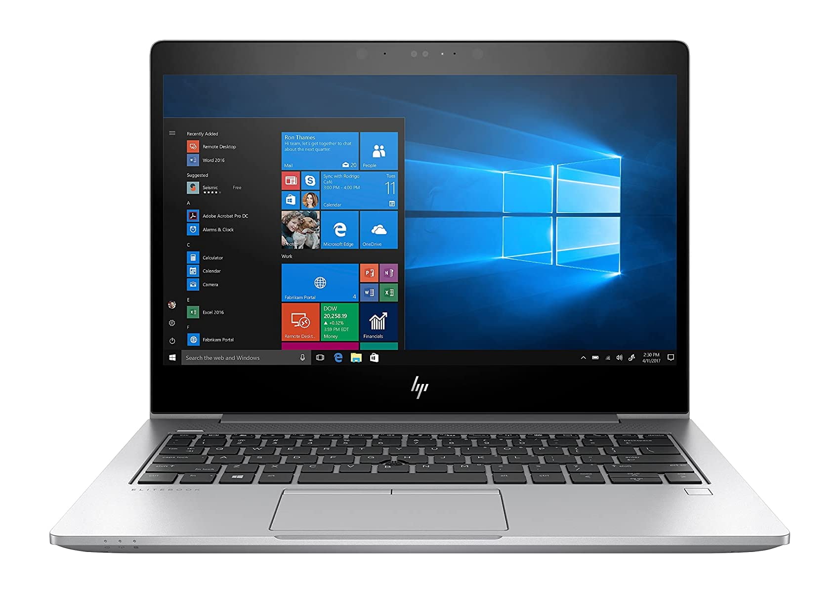 HP EliteBook 830 G5 13.3" FHD, Core i7-8650U 1.9GHz, 32GB RAM, 1TB Solid State Drive, Windows 11 Pro 64Bit, CAM, (Renewed)