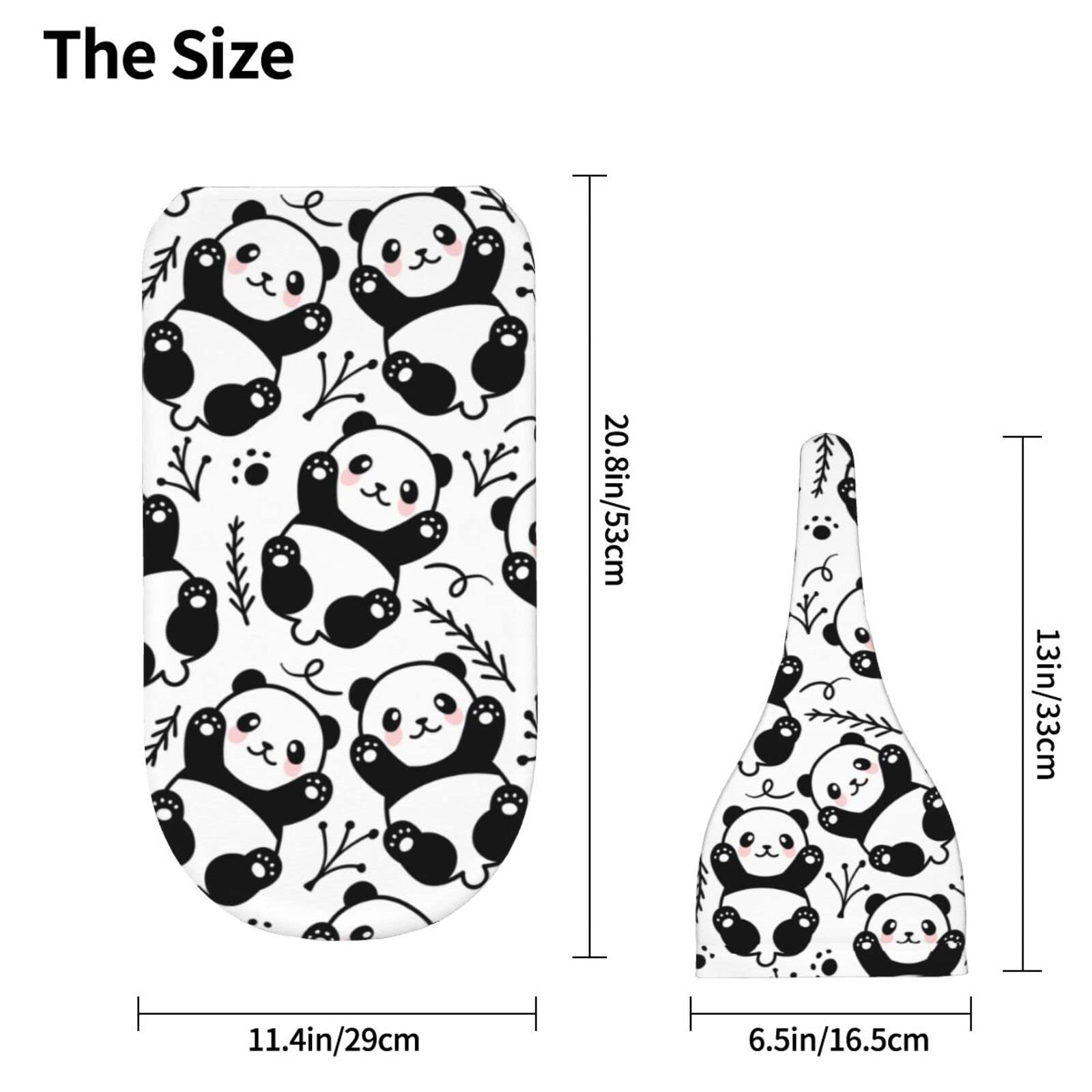 Jarverce Swaddling Blanket for Baby, Soft Sleeping Bag, Sack for Newborn Boys Girls, Unisex Baby Stuff, Panda