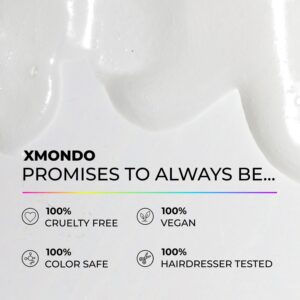 XMONDO Bond Repair Treatment | Vegan Formula with Argan Oil, Vitamin E, Vegetable Protein and Bond Builder for Revitalized, Restored Hair - 6 Fl Oz, Pack of 1