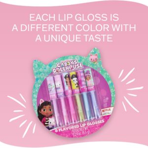 Gabby's Dollhouse 6 Piece Lip Gloss Clamshell