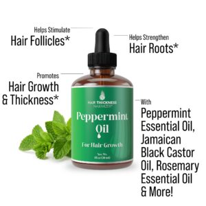 Peppermint Hair Growth Oil 1oz