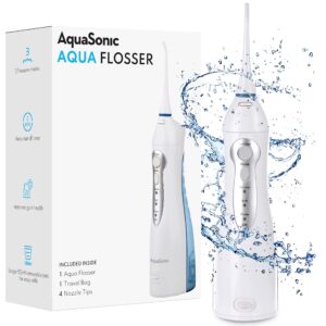 Aquasonic Vibe Series Ultra Whitening Toothbrush Aqua Flosser