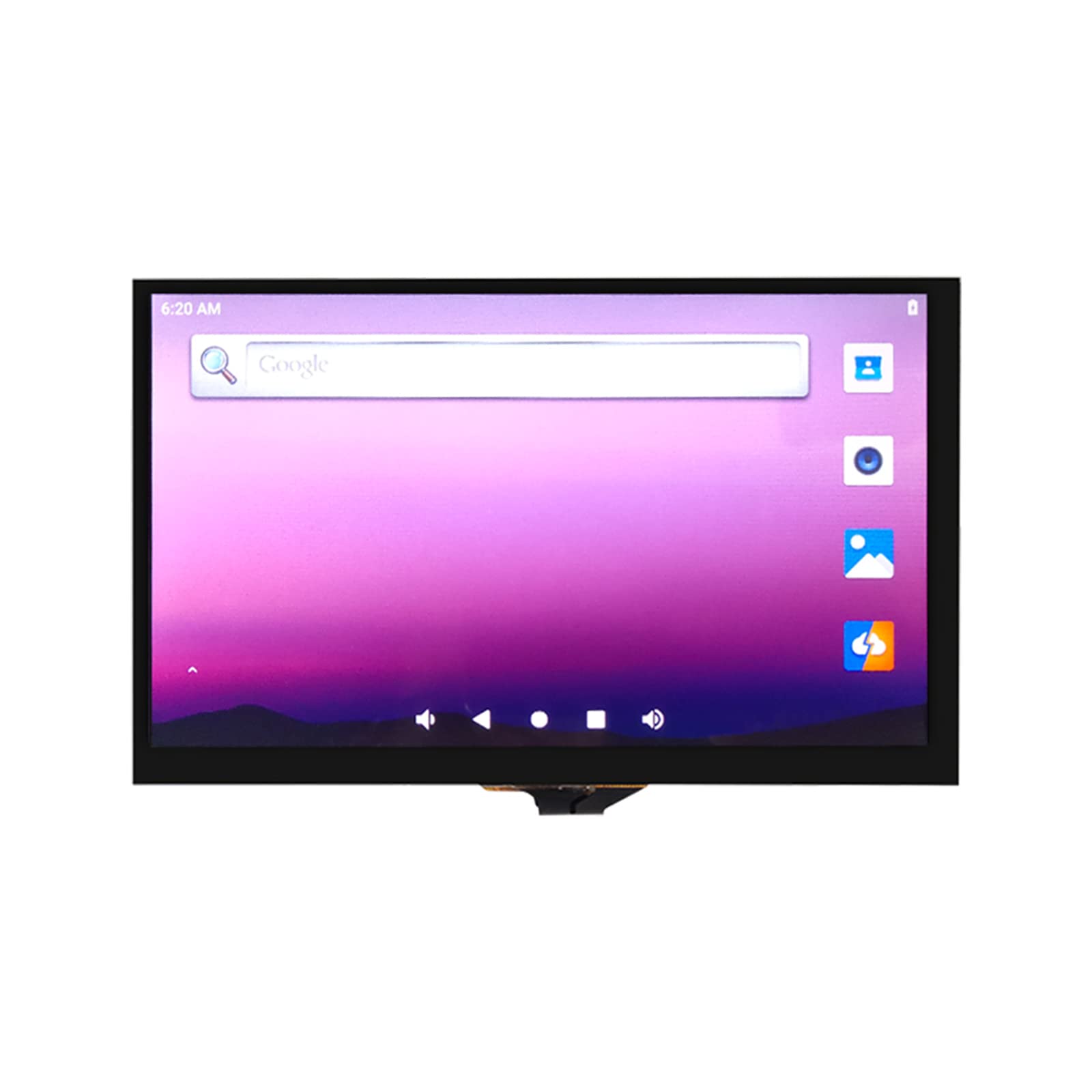 WayPonDEV YYT MIPI7LCD 2203 Screen Touchscreen 7 Inch Mini HDMI Monitor LCD Screen 1024x600 Compatible with youyeetoo X1 x86 Single Board Computer/YY3568/Tinker Board 2S/RK3568J/RK3568PC/ITX-3588J