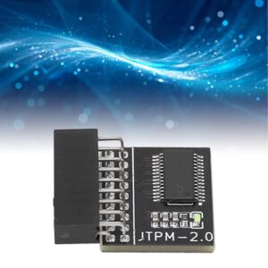 18 Pin Security Module TPM 2.0 Remote Card Encryption Module LPC Interface Compatible PC Electronic Components