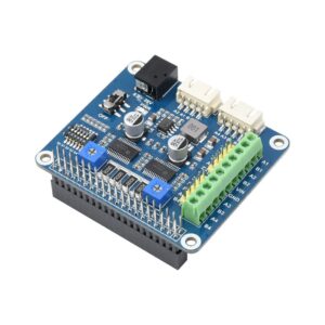 Coolwell HRB8825 Stepper Motor HAT Compatible Raspberry Pi Series Board/Jetson Nano, Drives Two Stepper Motors, 6 Available Microstepping Modes