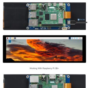 7.9inch Capacitive Touch 400×1280 IPS DSI Interface Display Panel LCD Supports Raspberry Pi 4B/3B+/3A+, CM3/3+/4 @XYGStudy