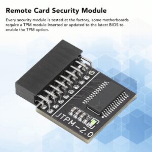 18 Pin Security Module TPM 2.0 Remote Card Encryption Module LPC Interface Compatible PC Electronic Components