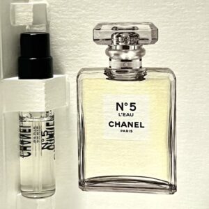 CHANEL No 5 L'EAU EDT Spray Perfume Samples 0.05oz / 1.5ml EACH