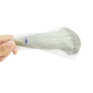 Ultrasound Probe Cover, Transducer Disposable Clear Latex-Free Sterile Protector, Packaging Individual, 50 Pcs (6" x 12")