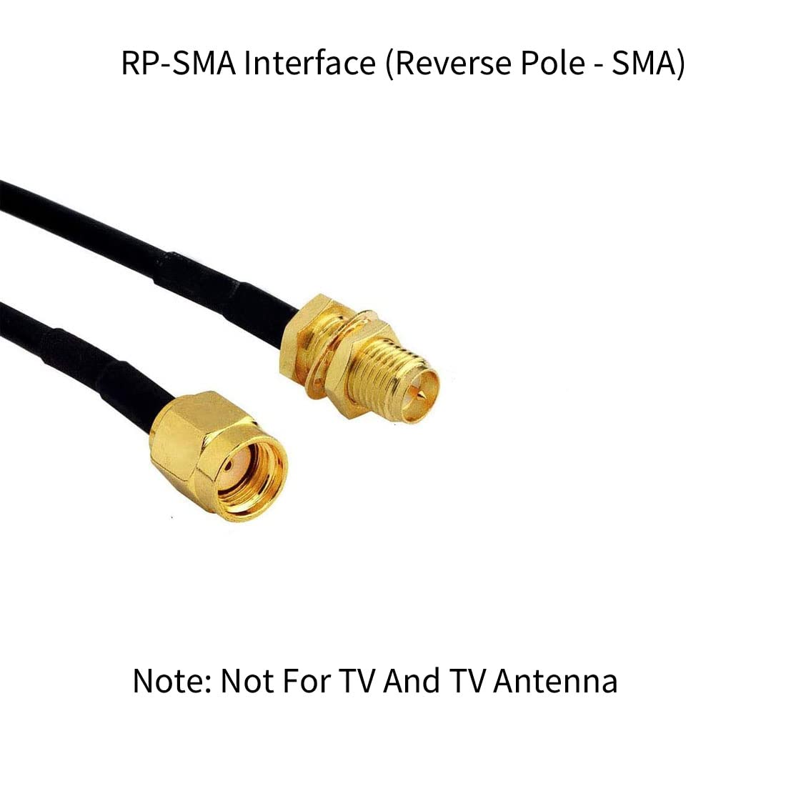 10ft WiFi Antenna Extension Cable RG174 RP-SMA Coaxial Cable Low Loss for Wireless LAN Router Bridge External Antenna Equipment