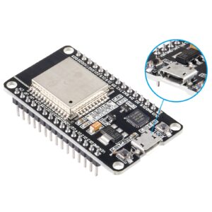 Diitao 2PCS ESP32 ESP32S ESP-WROOM-32 Development Board,NodeMCU 2.4GHz Dual-Core WLAN WiFi +Bluetooth 2 Function Microcontroller (ESP32 30PIN)