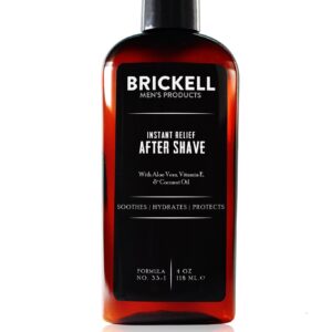 Brickell Men’s Smooth Brushless Shave Routine - Shave Butter & Aftershave - Natural & Organic