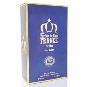 Hybrid & Company Parfume De Reis France for Men Eau De Toilette Natural Spray Masculine Scent, 3.4 Fl Oz