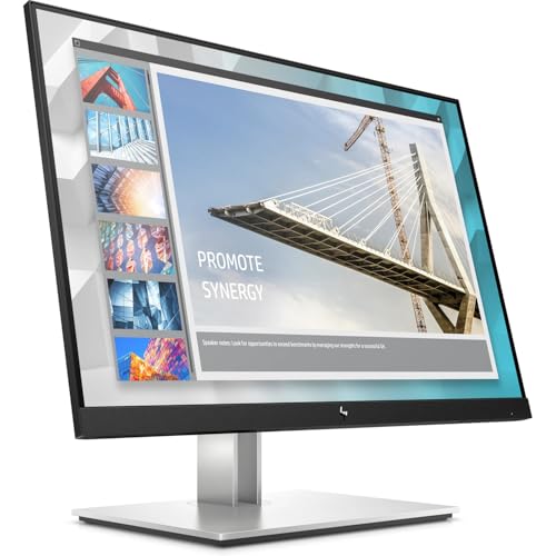 HP E24i G4 WUXGA 24 Inch Monitor NO STAND 60Hz IPS Low Blue Light Mode Anti-Glare VESA Mountable ENERGY STAR Certified for Desktop Laptop Computer Flat Screen, VGA DisplayPort USB HDMI Port (Renewed)