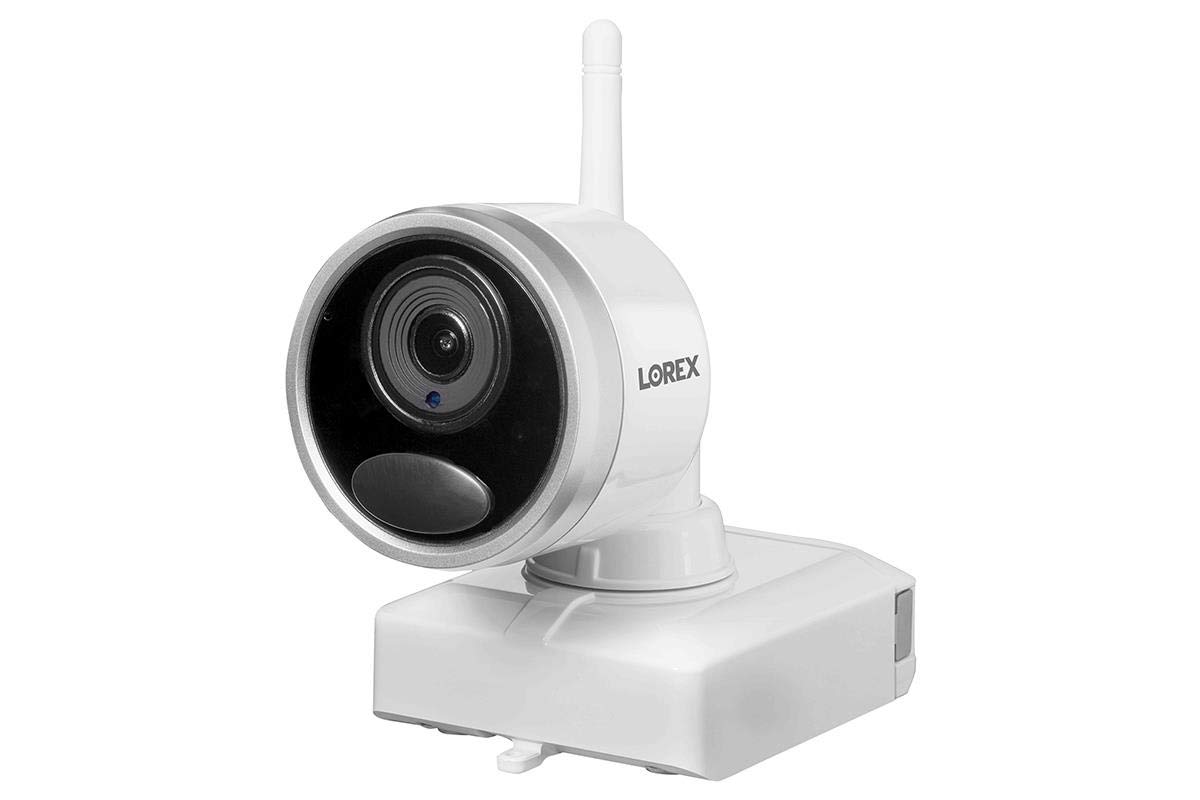 Lorex Technology Lorex LWB4850 1080p HD Wire-Free Security Camera with 2-Cell Power Pack, 65ft Night Vision, Thermo-Sense Motion Detection, White