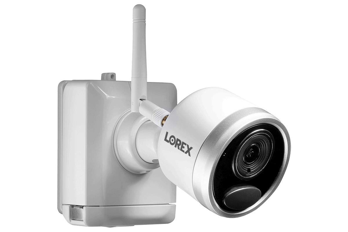 Lorex Technology Lorex LWB4850 1080p HD Wire-Free Security Camera with 2-Cell Power Pack, 65ft Night Vision, Thermo-Sense Motion Detection, White