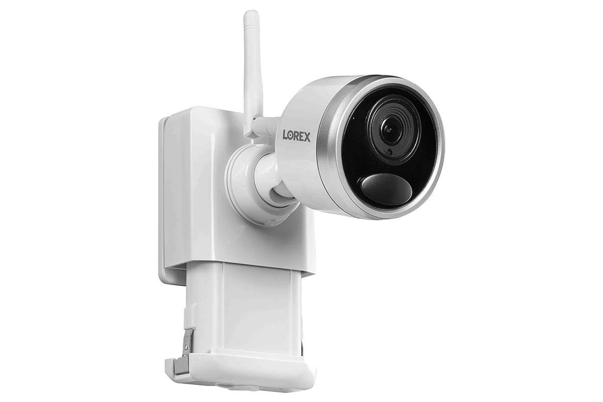 Lorex Technology Lorex LWB4850 1080p HD Wire-Free Security Camera with 2-Cell Power Pack, 65ft Night Vision, Thermo-Sense Motion Detection, White