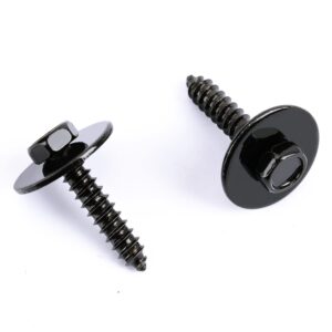 OAUTOO 50pcs M4.2-1.41 X 20mm Hex Head Tapping Screw for GM 1640810 11500434 11503892