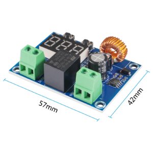 Diitao 5PCS 12V-36V DC Voltage Protection Module XH-M609 Digital Low Voltage Protector Disconnect Switch Protection Module