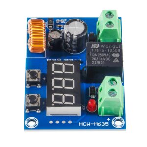 Diitao 5PCS 12V-36V DC Voltage Protection Module XH-M609 Digital Low Voltage Protector Disconnect Switch Protection Module