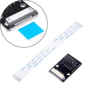 DKARDU Nextion IO Adapter GPIO Expansion Board with FFC Cable Dupont Cable for Nextion Enhanced 2.4" 2.8" 3.2" 3.5" 4.3" 5" 7 Intelligent Display 7 10.1 inch