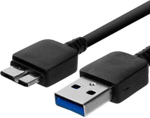 ntqinparts replacement pc usb3.0 data sync power charger cable for asus mb165b mb168b zenscreen 15.6” portable usb monitor