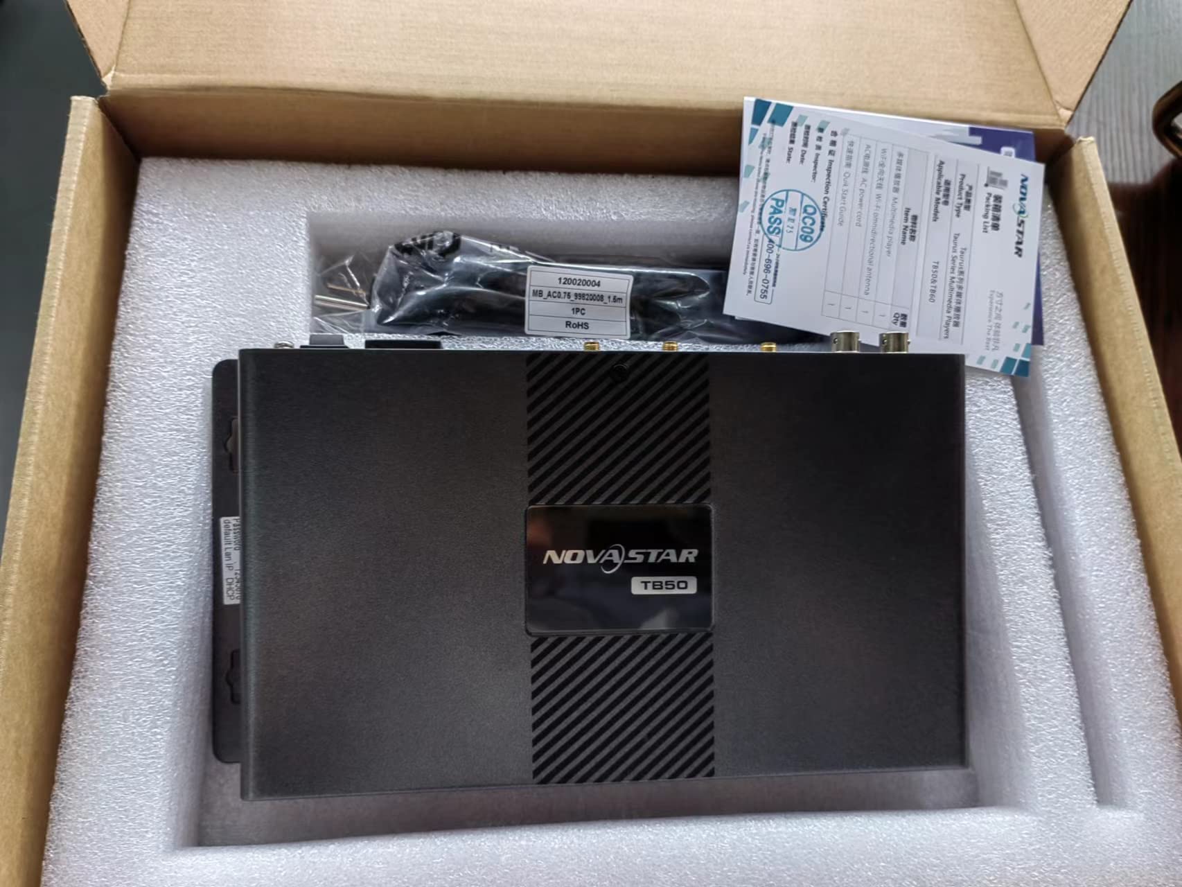 Novastar TB50 Playback Box (Upgraded Version of TB6 Tb6),DHL Fast delivery time About 5-6days