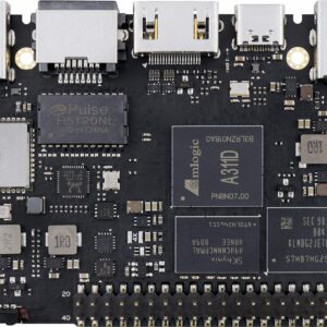 Khadas Single Board Computer, VIM3 Pro Amlogic A311D,Faster CPU,Neural Processing Unit for A.I.Switchable PCIe and USB 3.0,Dual Independent Displays,Dual Cameras (4+32GB)+OS08A10 8 megapixel HDR Camer