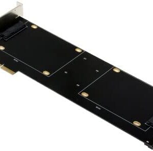 SEDNA - PCI Express (PCIe) Quad 2.5 Inch SSD/HDD Mounting Adapter (with Built in Power Circuit, no Need SATA Power Connector,), SSD/HDD not Included