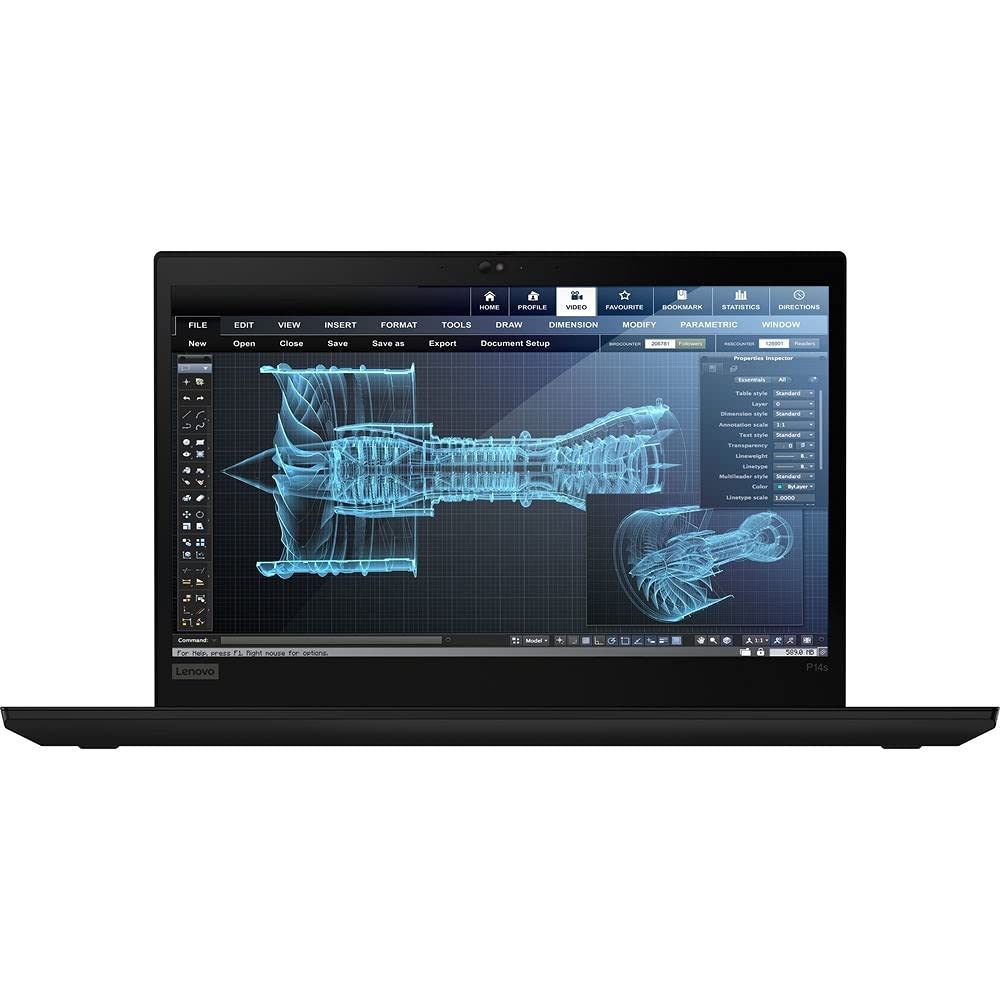 Lenovo ThinkPad P14s Gen 1 20Y1S09300 14" Touchscreen Mobile Workstation - Full HD - 1920 x 1080 - AMD Ryzen 7 PRO 4750U Octa-core (8 Core) 1.70 GHz - 16 GB Total RAM - 512 GB SSD - Glossy Black