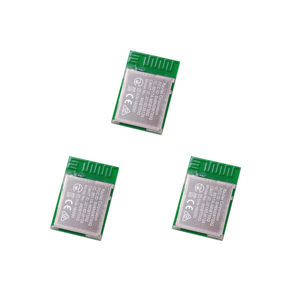 MDBT50Q-P512K Nordic nRF52833 Solution PCB ANT 42 GPIO Bluetooth Module BT5.2 FCC IC CE Telec KC SRRC (3pcs Pak)