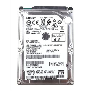 HGST Travelstar 7K1000 HTS721010A9E630 2.5 inch 1TB 7200RPM 32MB Cache SATA 3 6.0Gb/s 3V0 HDD Hard Disk Drive H2T10003272S 1 TB (Renewed)