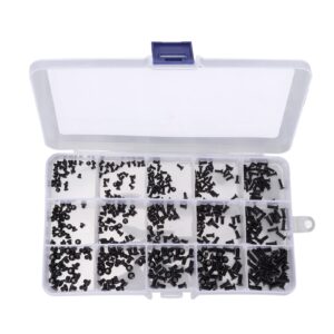 450pcs laptop screws, m2x3 m2x4 m2x5 m2x6 m2x8 m2.5x3 m2.5x4 m2.5x5 m2.5x6 m2.5x8 m3x4 m3x5 m3x6 m3x8 m3x10 type screw for laptop repair