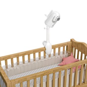 okemeeo flexible crib mount for infant optics dxr-8 and optics dxr-8 pro baby monitor